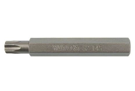 Викрутка насадка Torx T45 75 мм Yato YT-0409