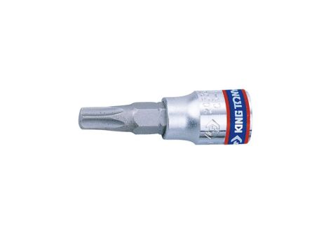 Бита в головке TORX 1/4" T30 L 37 мм KING TONY 203330