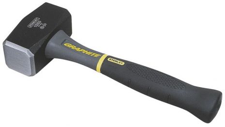 Кувалда 1250 г "Graphite Club Round" з графітовою рукояткою STANLEY 1-54-923