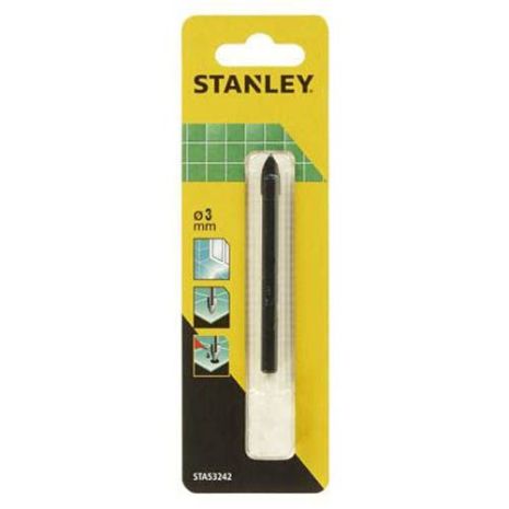 Сверло по плитке стеклу 3 мм STANLEY STA53252