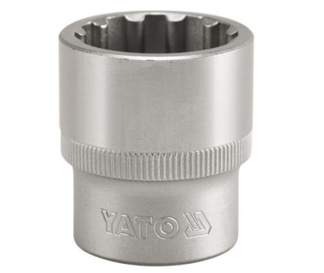 Головка торцевая Spline 1/2" 14 мм Yato YT-1466