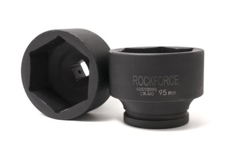 Головка ударная глубокая 1", 38мм (6гр.) ROCKFORCE RF-48510038