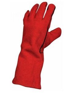 Перчатки для сварочных работ красные размер 10 Virok 83V008