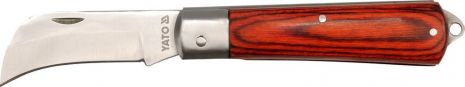 Нож с изогнутым лезвием 190 мм Yato YT-7601