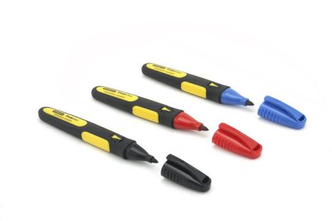 Набор из 3-х разноцветных маркеров "FatMax®" STANLEY 0-47-322