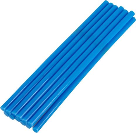 Стрижні клейові 7.2х200 мм 12 шт сині MASTERTOOL 42-1155