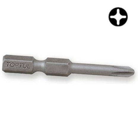 Насадка 1/4" 50 мм PH2 (под шуруповерт) TOPTUL FSLA0802