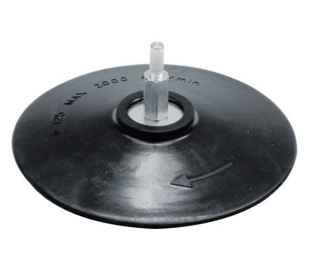 Шлифовальный диск 125 мм липучка 6-гр. хвостовик Vorel 08312