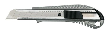Нож пистолетный металл. 18 мм Vorel 76184