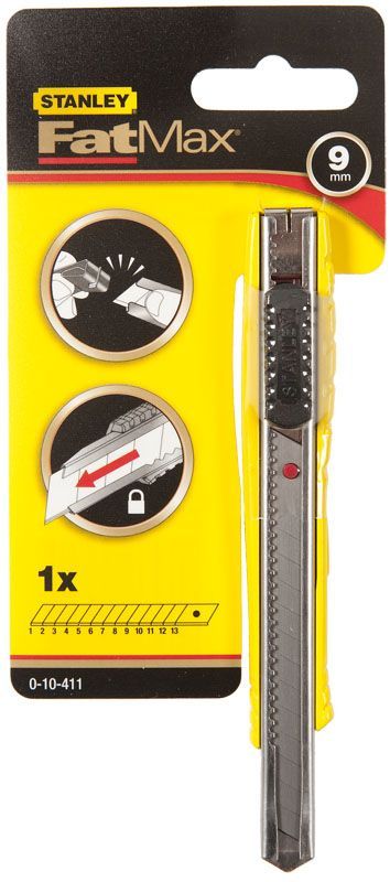 Нож "FatMax" с 9-мм лезвием с отламывающимися сегментами STANLEY 0-10-411