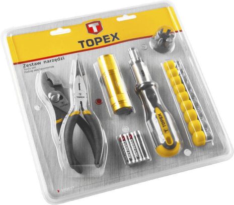 Набір інструментів 22 шт. TOPEX 39D527