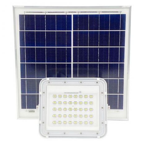 Прожектор світлодіодний на сонячній батареї 150W акумуляторний (LiFePO4, 30000mAh) 6V, 30W PROTESTER SLFL1501
