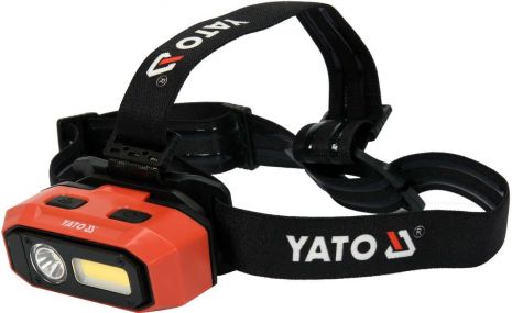 Фонарик налобный светодиодный Yato YT-08594