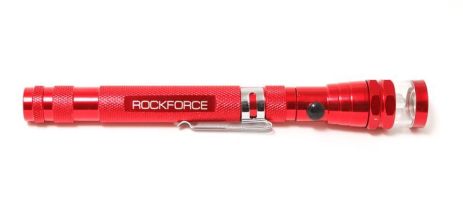 Фонарь телескопический с магнитом (3LED, 2.27кг, L:178-587мм), в блистере ROCKFORCE RF-686ML3