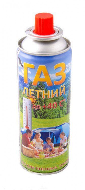Газ бутан "ЛЕТО" 220 мл MASTERTOOL 44-4999