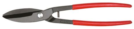Ножницы по металлу 260 мм, прямые, прорезиненные рукоятки Top Tools 01A552