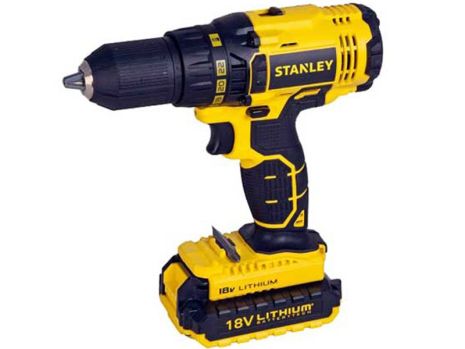 Дрель шуруповёрт аккумуляторный Stanley SCD20S2K-RU