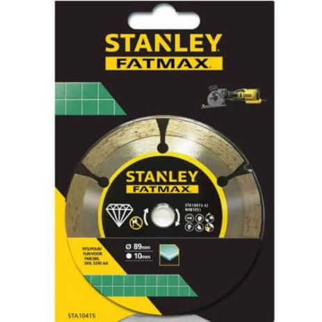 Диск алмазный для резки плитки 89 мм STANLEY STA10415