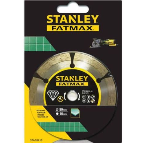 Диск діамантовий для різання плитки 89 мм STANLEY STA10415