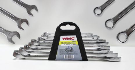 Набір ключів комбінованих 8 пр. WMC TOOLS WT-5086