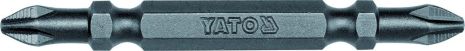 Набо отверточных насадок двухсторонних 1/4" PH2/PH2 65 мм 50 шт. Yato YT-7881