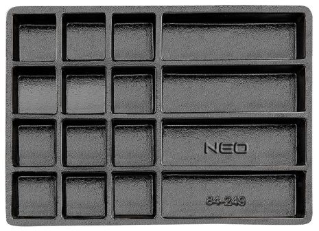 Ложемент для инструментальной тележки, полный размер размер 550x356 мм, полный выдвижной ящик NEO 84-249