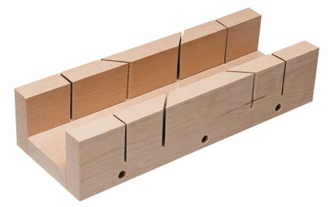 Стусло дерев'яне, 300 x 65 x 60 мм, робочі кути: 45 °, 90 °, дерев'яне Topex 10A803