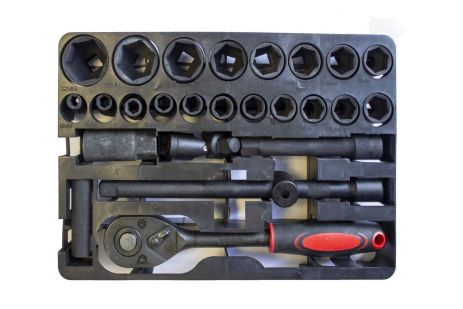 Набір інструментів ударний 1/2" 27 ін. WMC TOOLS WT-4027