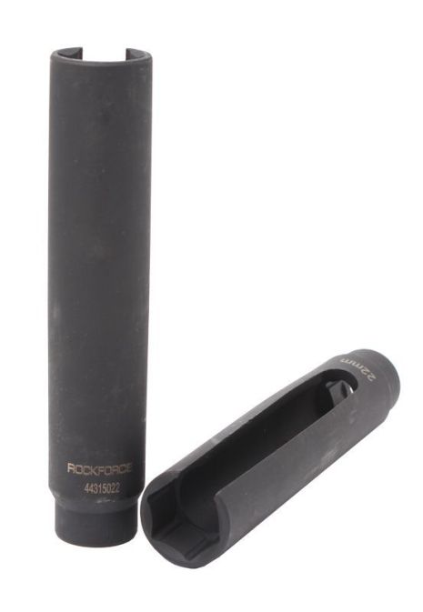 Головка для датчика "лямбда зонд" 1/2" 22мм (L 150мм), на пластиковом держателе ROCKFORCE RF-44315022
