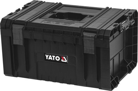 Ящик для інструментів із 3 регулювань. перегородками 240х450х320 мм, 23В для модулів S12, S1 Yato YT-09164