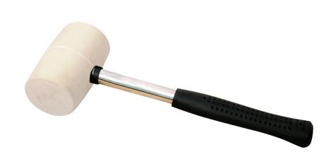 Киянка гумова 900г.90 мм з ручкою зі скловолокна INTERTOOL UT-2010