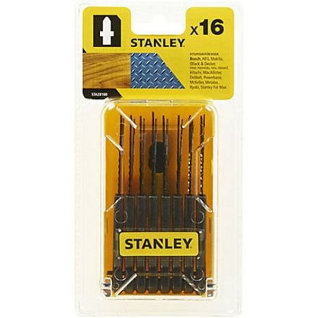 Набор полотен по дереву 16 ед. STANLEY STA28160