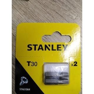 Бита T30 (L=25 мм) (2 ед) STANLEY STA61064