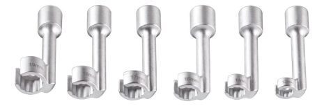 Ключи разрезные 1/2, сталь CrV, размеры: 12, 14, 16, 17, 18, 19 мм NEO 11-217