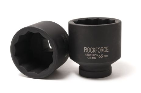 Головка ударная глубокая 1", 100мм (12гр.) ROCKFORCE RF-488100100