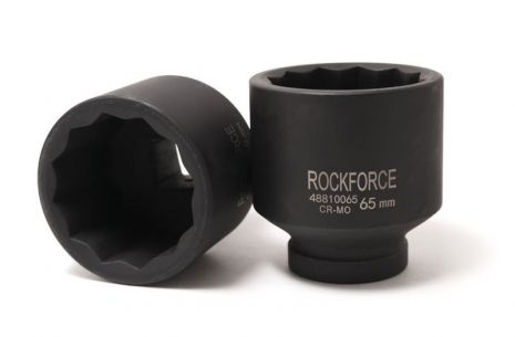 Головка ударна глибока 1", 100мм (12гр.) ROCKFORCE RF-488100100