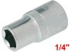 Торцевая шестигранная головка под квадрат 1/4'' 13мм Stanley STMT72884-8B