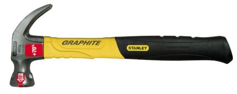 Молоток "Graphite Curve Claw" 570 г із загнутим гвоздодером STANLEY 1-51-507