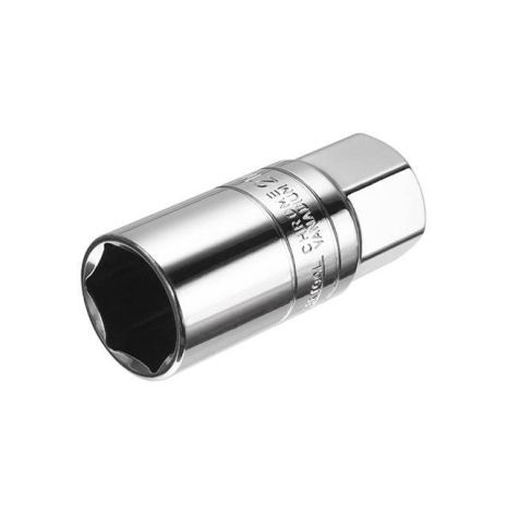 Головка свечная 1/2", 21x65 мм, Cr-V INTERTOOL ET-0007