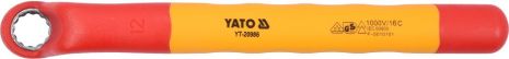 Ключ накидний діелектричний VDE 1000В 12 мм Yato YT-20986