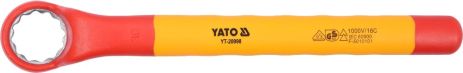 Ключ накидной диэлектрический VDE 1000В 30 мм Yato YT-20998
