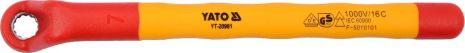 Ключ накидний діелектричний VDE 1000В 7 мм Yato YT-20981