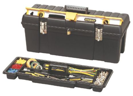 Ящик для інструментів професійний пластмасовий з відсіком для зберігання рівня STANLEY 1-92-850