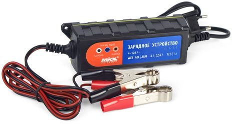 Зарядное устройство 0.55A/1A 6V/12V MIOL 82-010