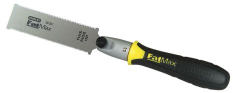 Міні-ножовка 120 мм чисторізальна "FatMax" з полотном з двома різальними кромками STANLEY 0-20-331