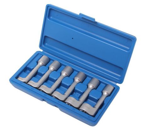 Набор ключей разрезных для топливных линий 1/2" 6 предметов(12, 14, 16, 17, 18, 19мм) в кейсе ROCKFORCE RF-4011036
