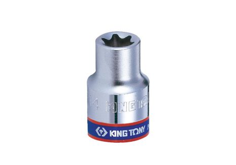 Головка торцева Е-стандарт 1/4" E4 KING TONY 237504M