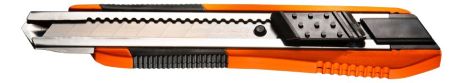 Нож с отламывающимся лезвием 18 мм, корпус из цинкового сплава NEO 63-061
