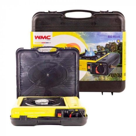 Плита WMC Tools туристична (під балон 450ml/220g з перехідником) bdz-ms155
