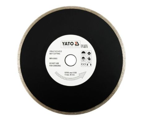 Алмазный диск 230 мм Плитка Yato YT-6015